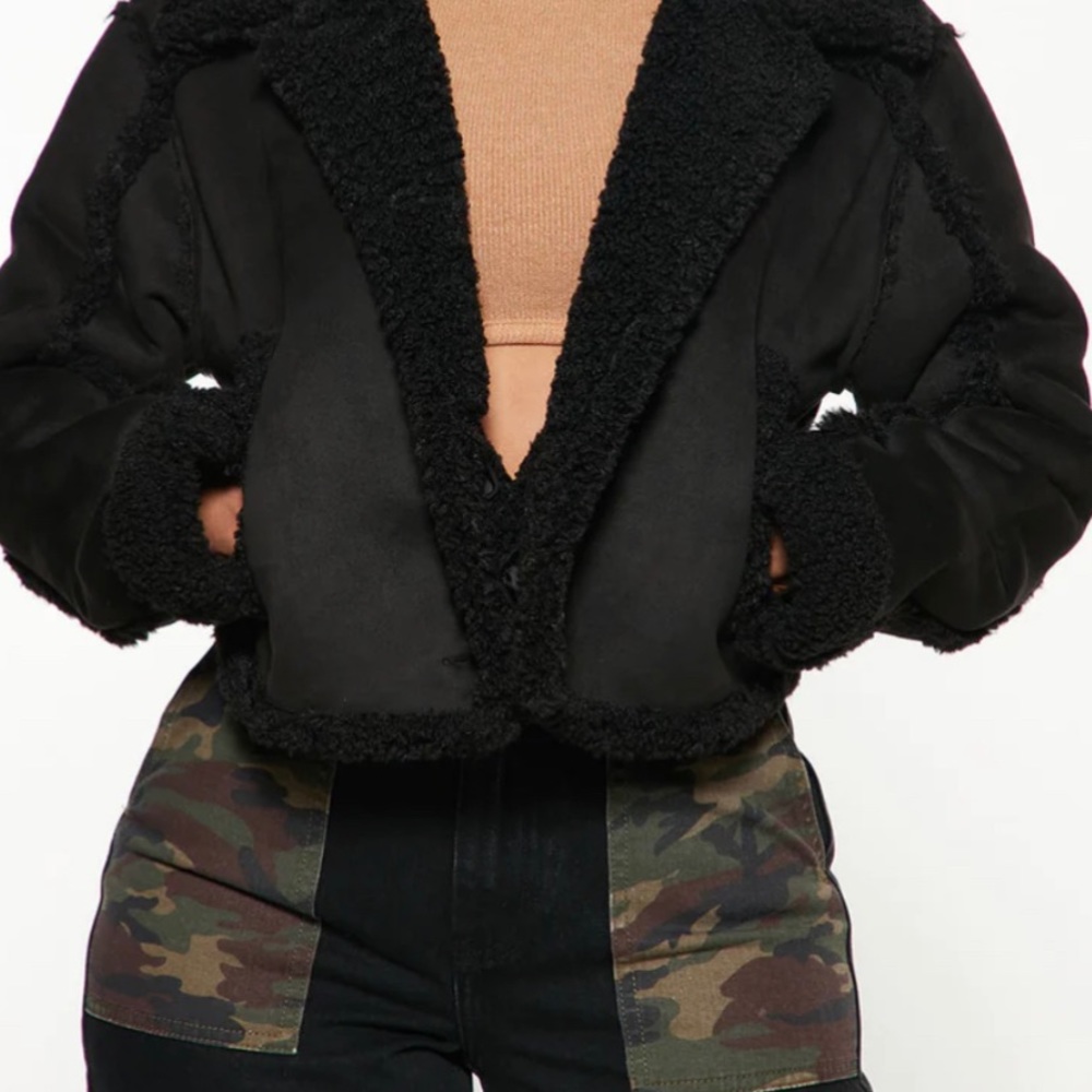 Faux Suede jacket